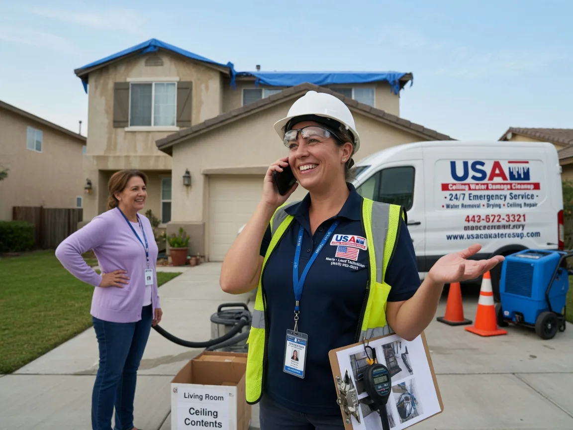 Ceiling Water Damage Restoration Knickerbocker, TX FAQs